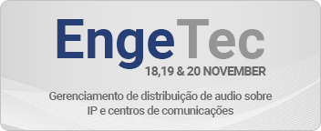 Find out more about our expert IP audio solutions at EngeTec Brazil