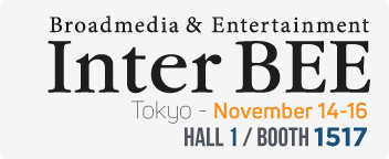 Visit us at INTER BEE 2018