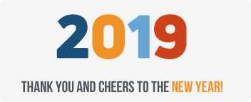Thank you and cheers to the New Year!